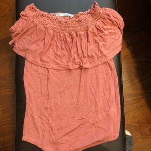 Off the shoulder shirt